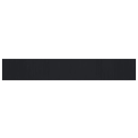 Rug Rectangular Black80x1000 cm Bamboo