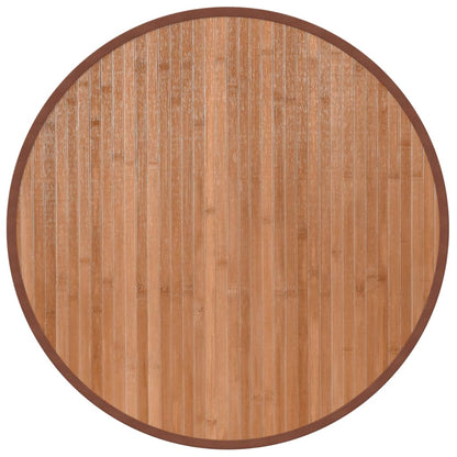 Rug Round Natural60 cm Bamboo