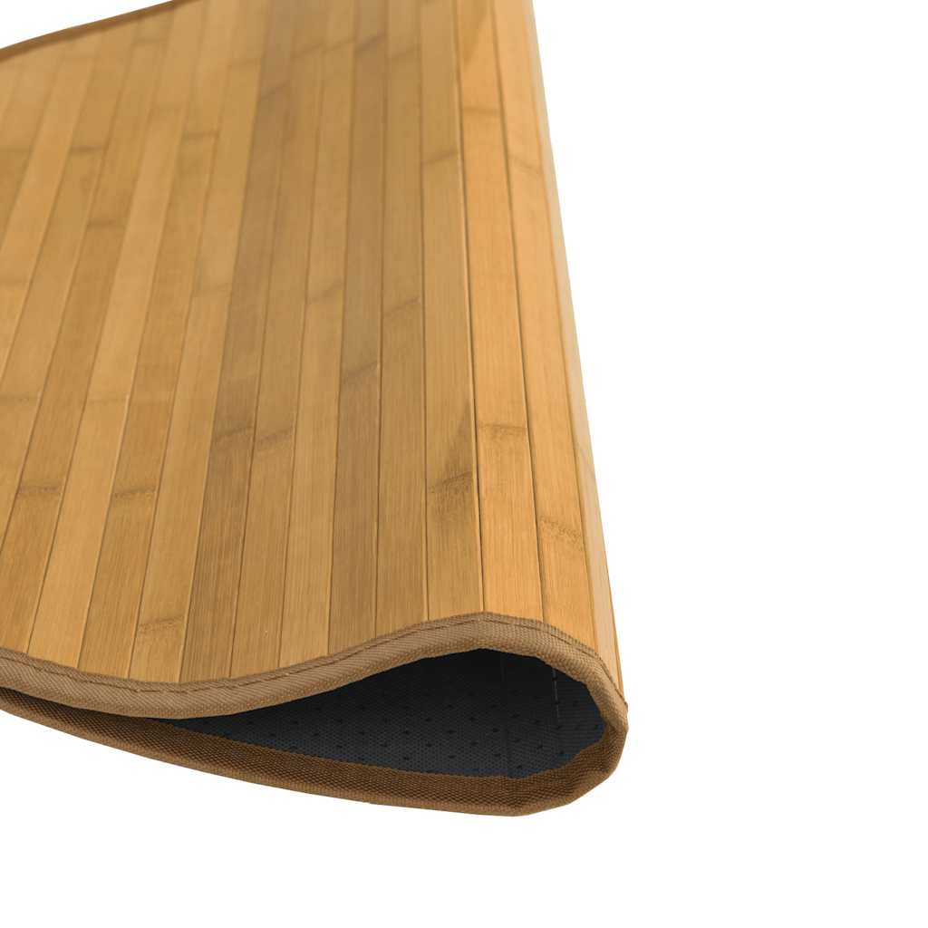 Rug Round Natural100 cm Bamboo