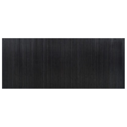 Room Divider Black Width 400 cm Height 165 cm Bamboo