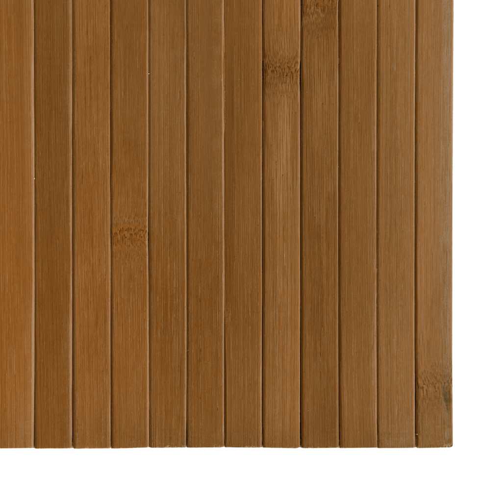 Room Divider Brown Width 400 cm Height 165 cm Bamboo