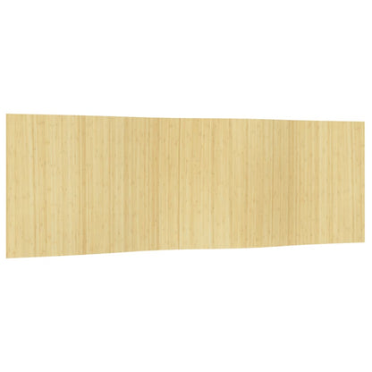 Room Divider Light Natural Width 600 cm Height 165 cm Bamboo