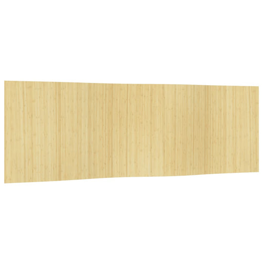 Room Divider Light Natural Width 600 cm Height 165 cm Bamboo