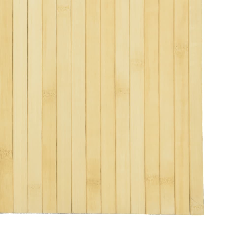 Room Divider Light Natural Width 600 cm Height 165 cm Bamboo
