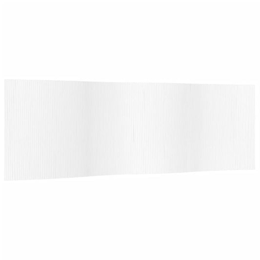 Room Divider White Width 600 cm Height 165 cm Bamboo