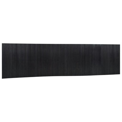 Room Divider Black Width 800 cm Height 165 cm Bamboo