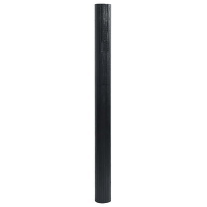 Room Divider Black Width 800 cm Height 165 cm Bamboo
