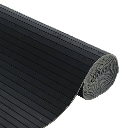 Room Divider Black Width 800 cm Height 165 cm Bamboo