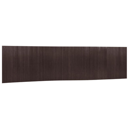 Room Divider Dark Brown Width 800 cm Height 165 cm Bamboo