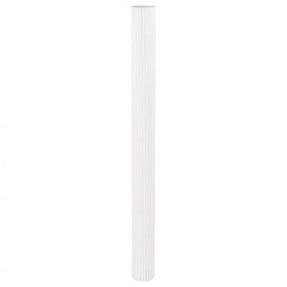 Room Divider White Width 800 cm Height 165 cm Bamboo