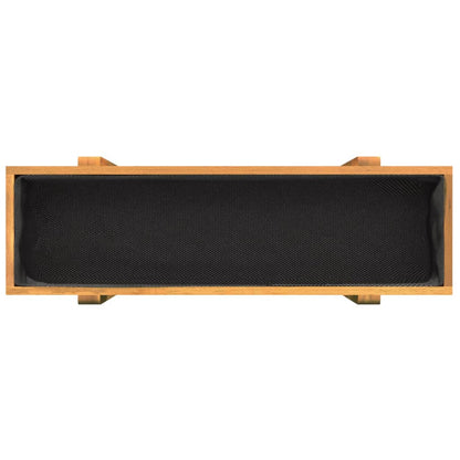 Garden Raised Bed 35.4"x11.8"x29.5" Solid Wood Acacia