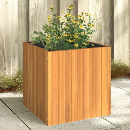 Garden Planter 17.7"x17.7"x17.7" Solid Wood Acacia