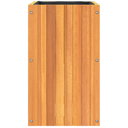 Garden Planter 13.8"x13.8"x23.6" Solid Wood Acacia