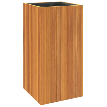 Garden Planter 17.7"x17.7"x35.4" Solid Wood Acacia
