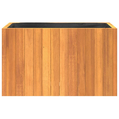 Garden Planter 23.2"x10.8"x13.8" Solid Wood Acacia