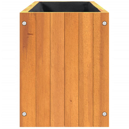 Garden Planter 23.2"x10.8"x13.8" Solid Wood Acacia