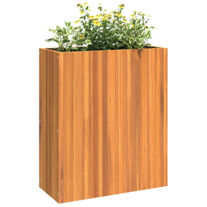 Garden Planter 23.2"x10.8"x27.6" Solid Wood Acacia