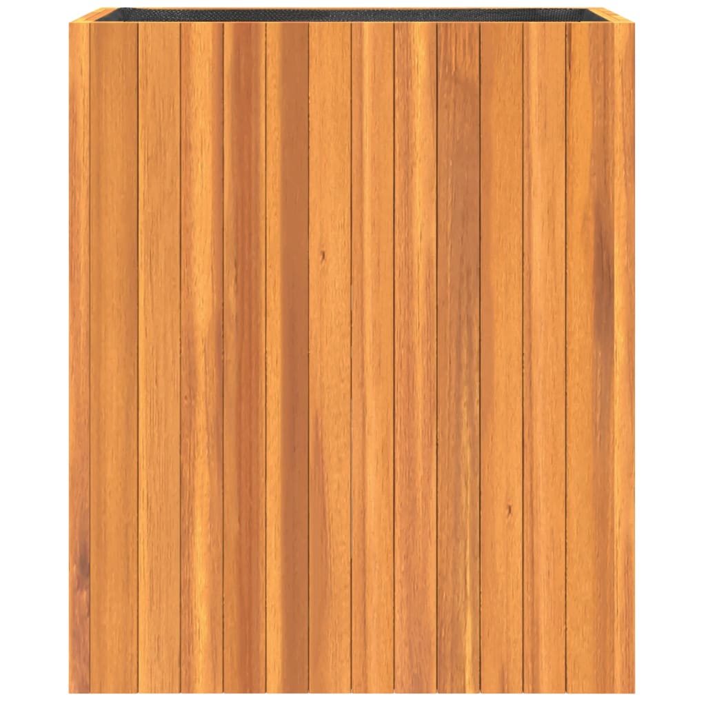 Garden Planter 23.2"x10.8"x27.6" Solid Wood Acacia