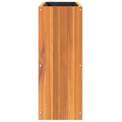 Garden Planter 23.2"x10.8"x27.6" Solid Wood Acacia