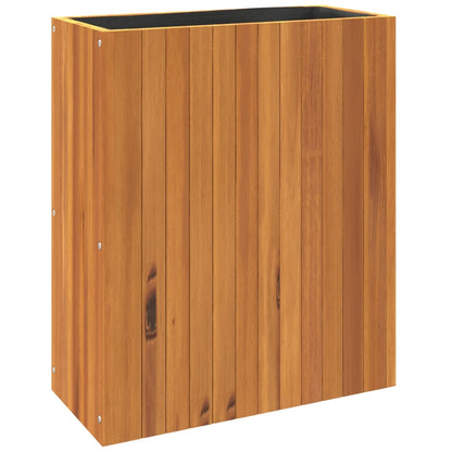 Garden Planter 23.2"x10.8"x27.6" Solid Wood Acacia