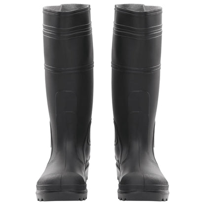 Rain Boots Black Size 38 PVC