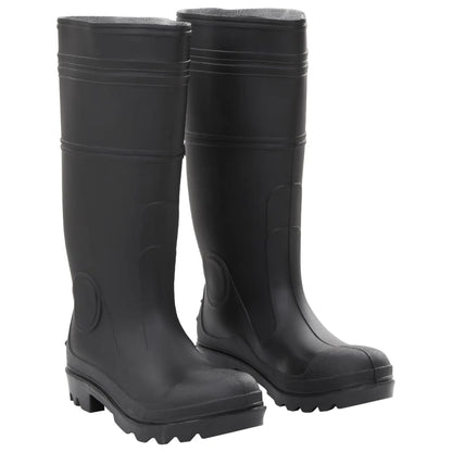 Rain Boots Black Size 39 PVC