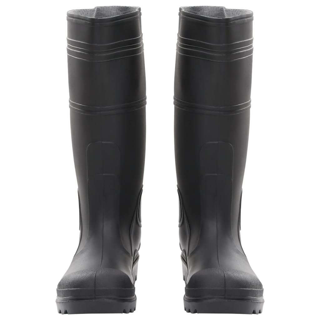 Rain Boots Black Size 39 PVC