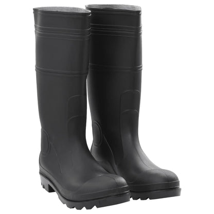 Rain Boots Black Size 44 PVC