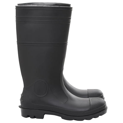 Rain Boots Black Size 46 PVC