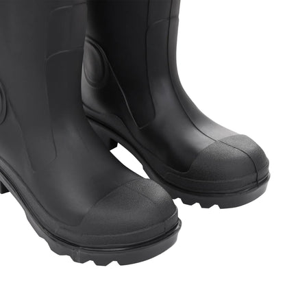 Rian Boots with Removable Socks Black Size 39 PVC