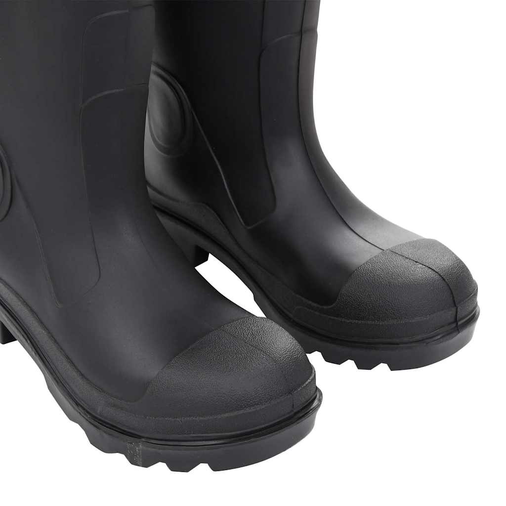 Rian Boots with Removable Socks Black Size 40 PVC