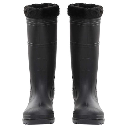 Rian Boots with Removable Socks Black Size 46 PVC