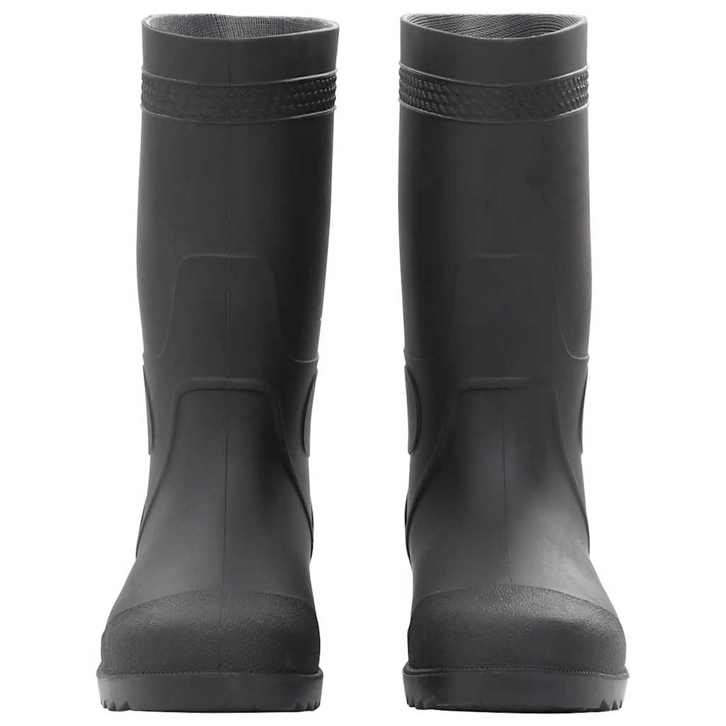Rain Boots Black Size 39 PVC