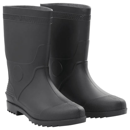 Rain Boots Black Size 46 PVC