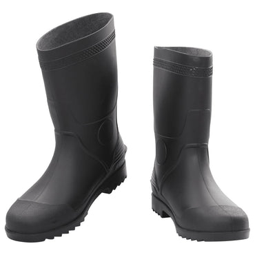 Rain Boots Black Size 46 PVC