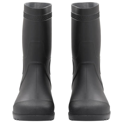 Rain Boots Black Size 46 PVC