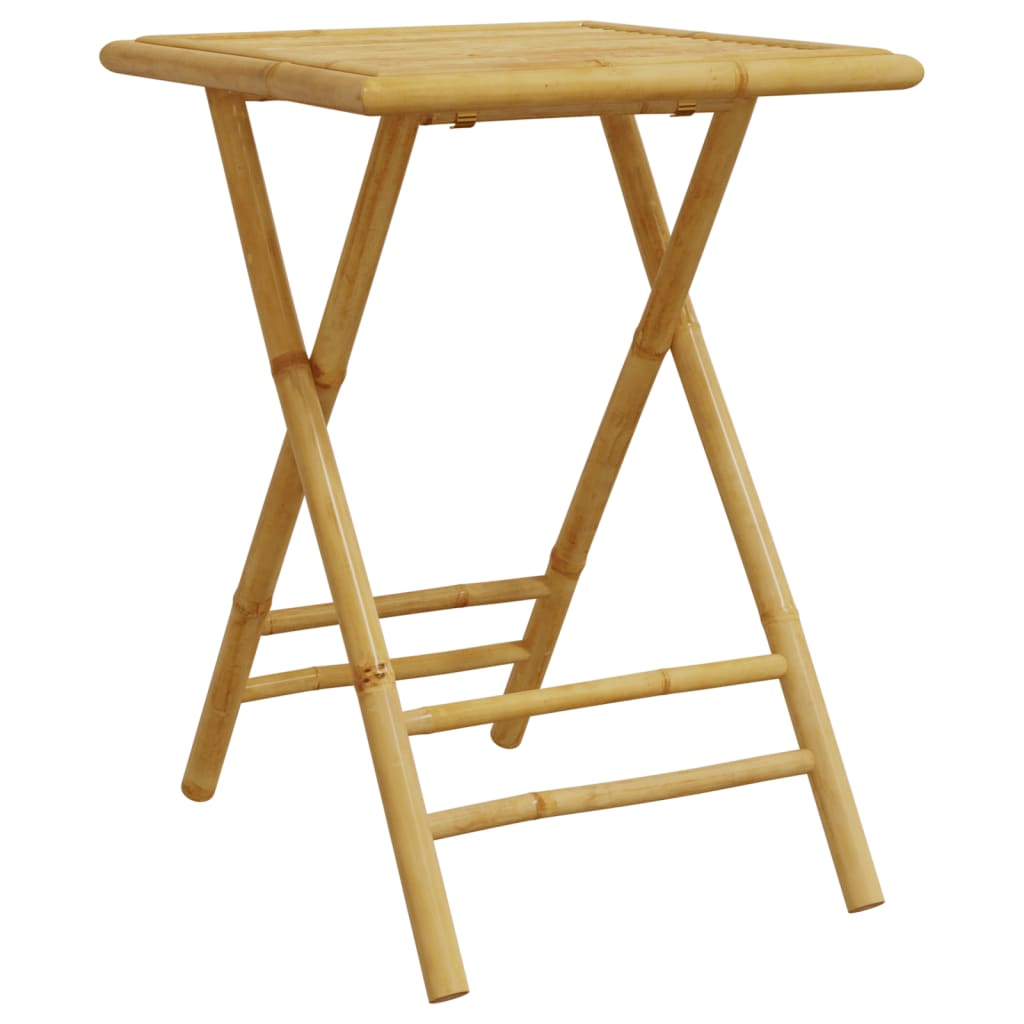 Garden Table | Natural Bamboo | Bamboo | Small | Foldable