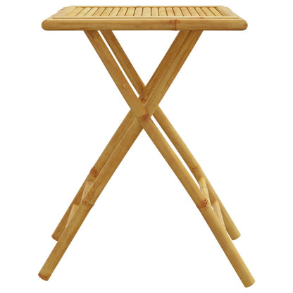 Garden Table | Natural Bamboo | Bamboo | Small | Foldable