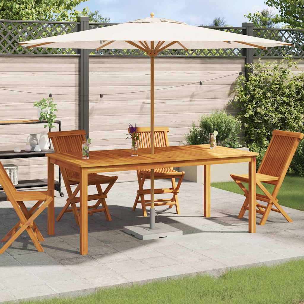 Dining Table | Brown | Solid acacia wood | Large | Durable | Dining Table