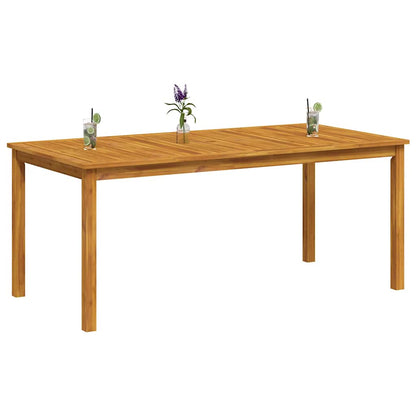 Dining Table | Brown | Solid acacia wood | Large | Durable | Dining Table