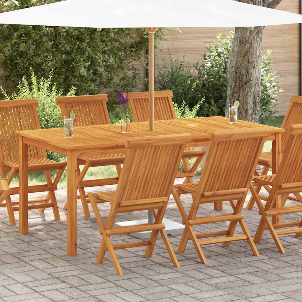 Dining Table | Brown | Solid acacia wood | Large | Durable | Dining Table
