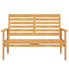 Patio Sofa Bench 47.2" Solid Wood Acacia