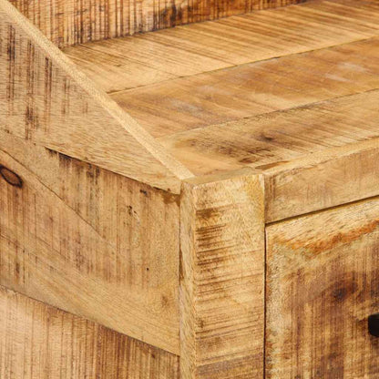 Bedside Cabinet Brown 40 x 30 x 30 cm Solid Mango Wood