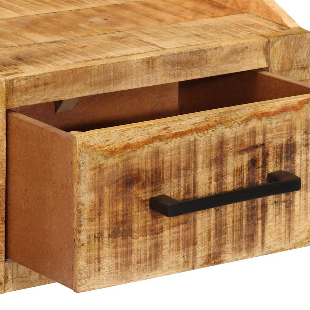Bedside Cabinet Brown 40 x 30 x 30 cm Solid Mango Wood