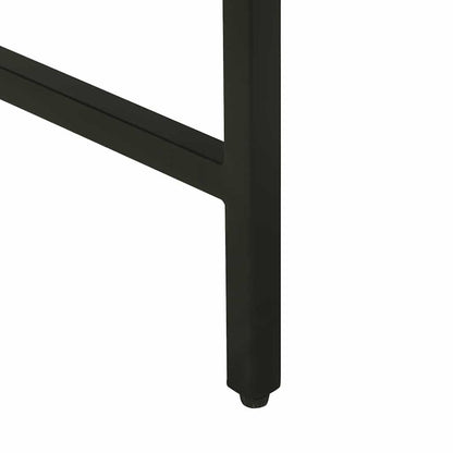 Console Table with Door Brown 100 x 35 x 70 cm Solid mango wood