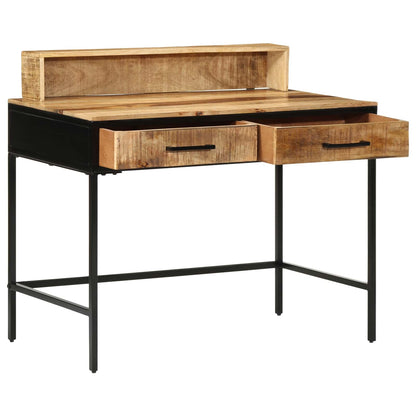 Console Table with Drawer with Storage Brown 100 x 55 x 89.5 cm