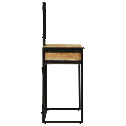 Dressing Table Brown 100 x 40 x 120 cm Solid Acacia Wood