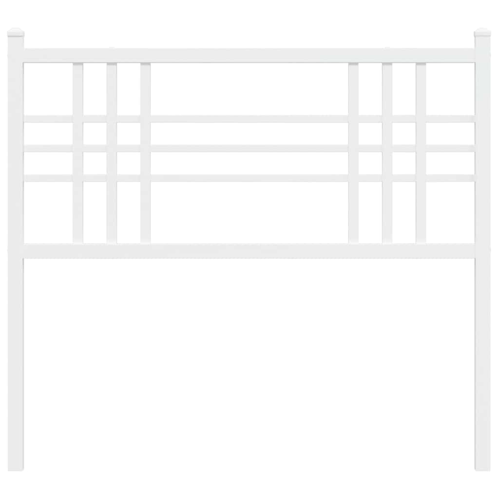 Metal Replace Headboard White 100cm