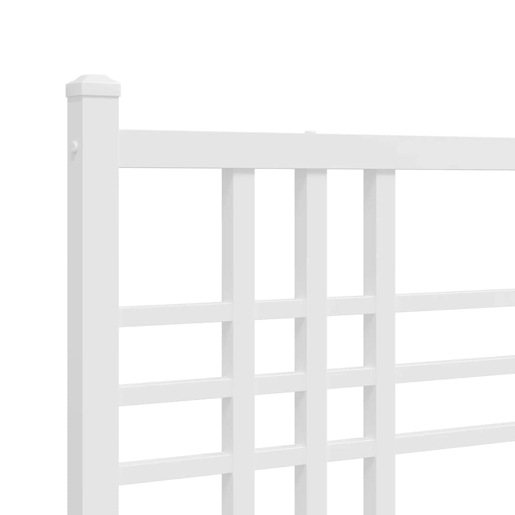Metal Replace Headboard White 100cm