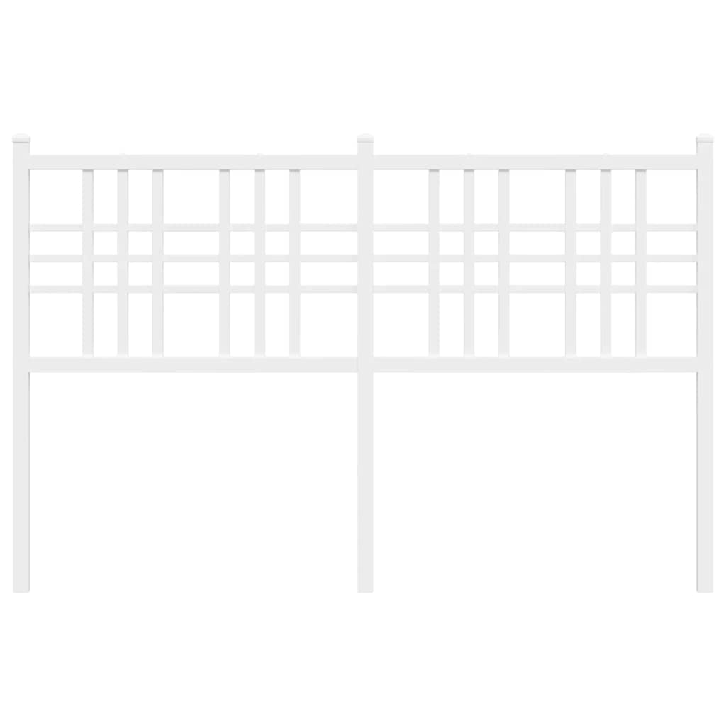 Metal Replace Headboard White 120cm